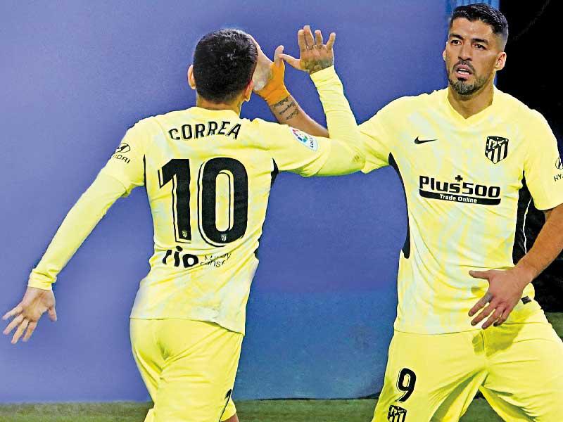 سواريز وكوريا نجما أتلتيكو مدريد