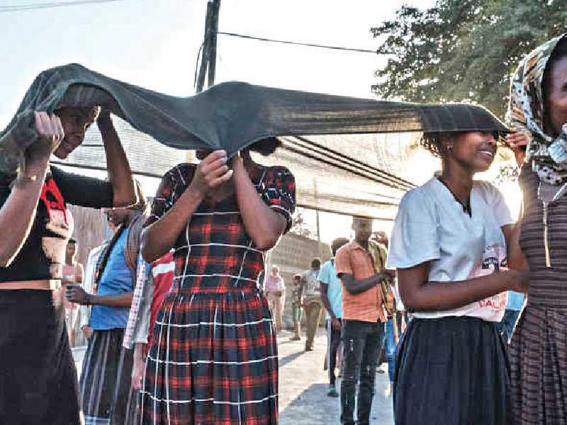 تقارير حول عنف جنسي في تيغراي