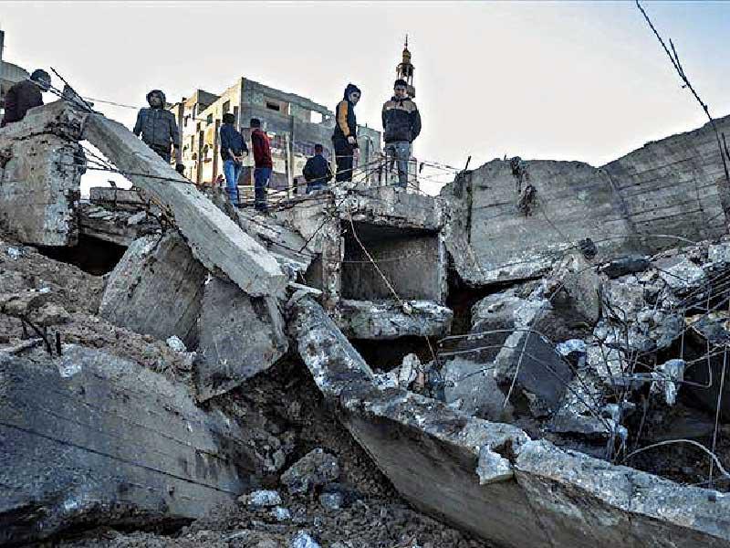 عشرات المصابين بانفجار في غزة