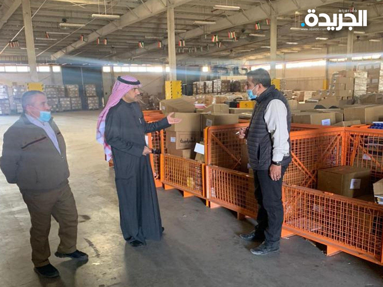 مدير إدارة التوريدات والمخازن متروك المطيري