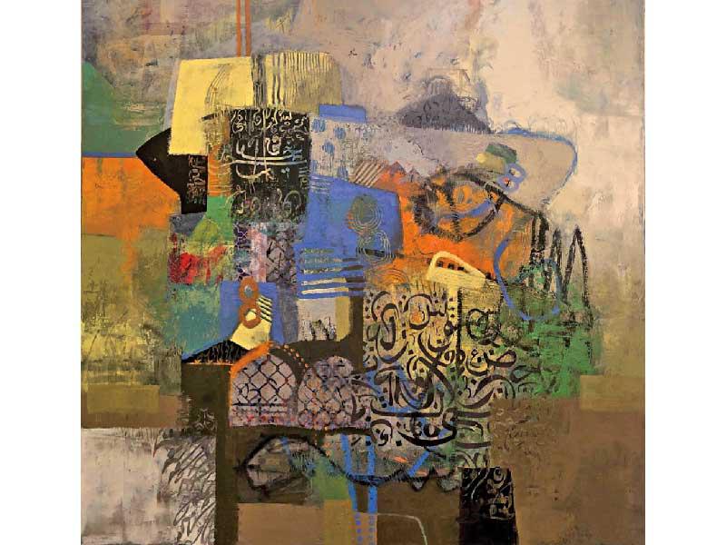 من أعمال الفنانة التشكيلية سمر البدر 