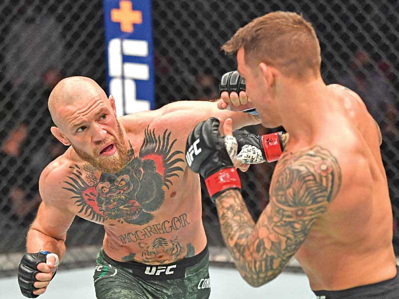 جانب من نزال بويرير وماكغريغور