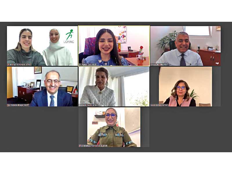 جانب من لقاء كلية الكويت للعلوم و «لوياك»