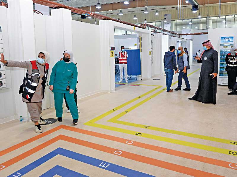 جانب من حملات التطعيم