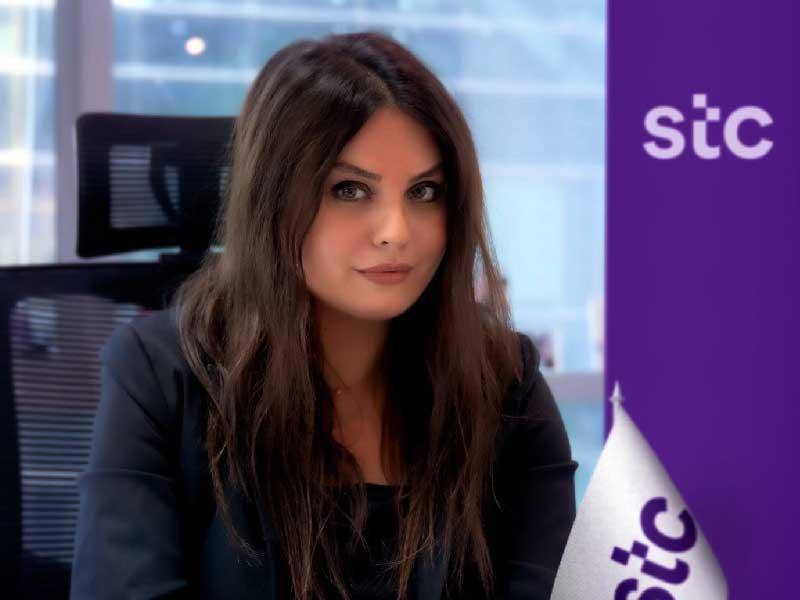 المديرة العامة لإدارة اتصالات الشركات في stc دانة الجاسم