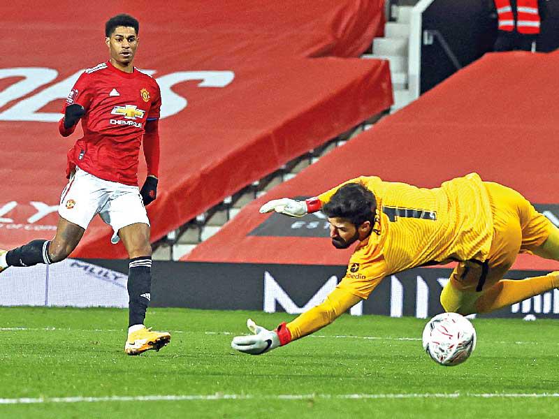 راشفورد نجم مان يونايتد يحرز الهدف الثاني