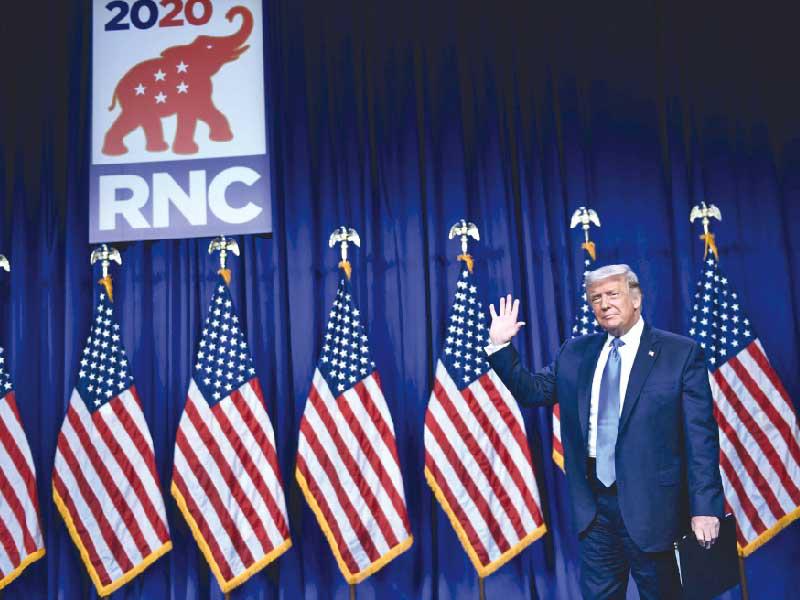 الرئيس السابق دونالد ترامب 