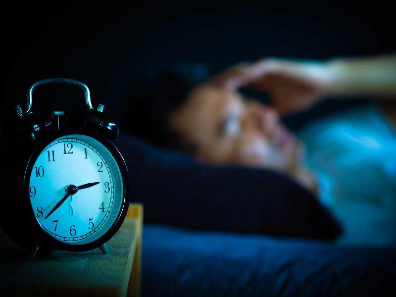 الأرق يسبب التوتر