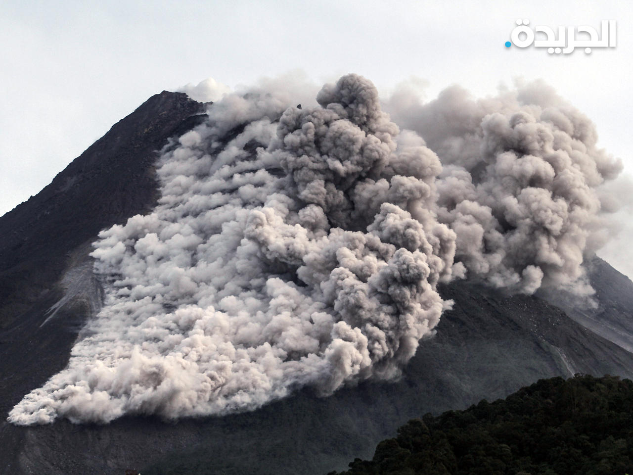 بركان ميرابي الإندونيسي