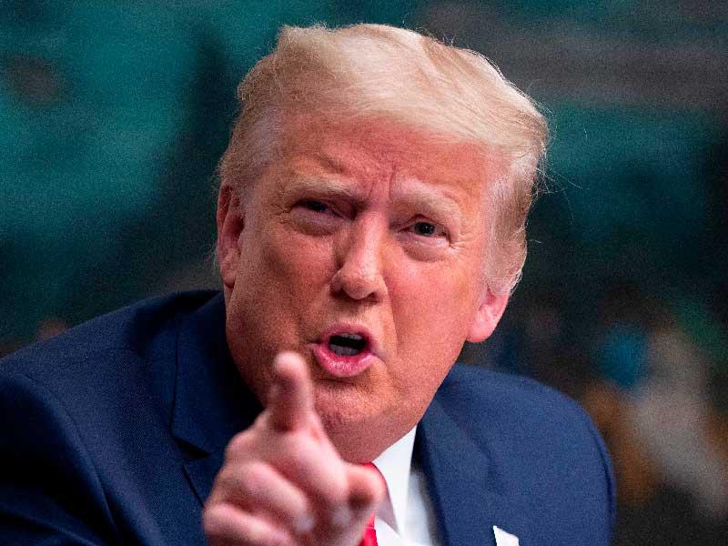 الرئيس السابق دونالد ترامب 