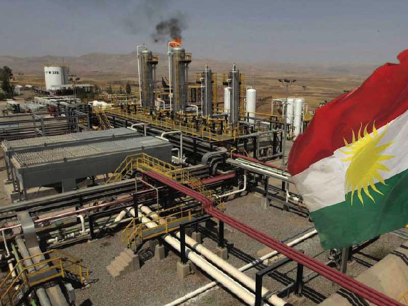 أحد حقول الغاز في كردستان العراق