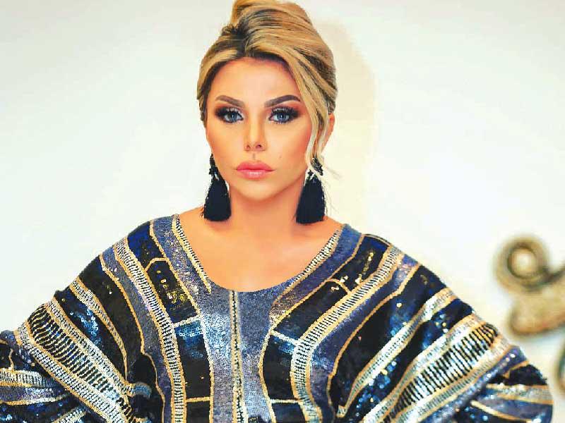 الفنانة اللبنانية رزان مغربي 
