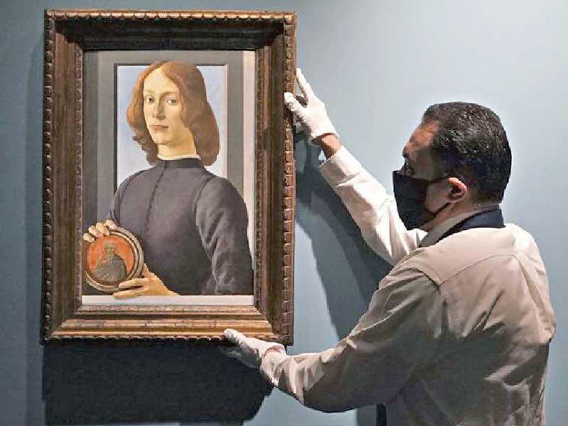 لوحة لبوتيتشيلي بـ 80 مليون دولار رغم الجائحة