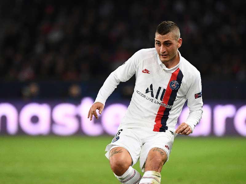 لاعب وسط باريس سان جيرمان ماركو فيراتي 