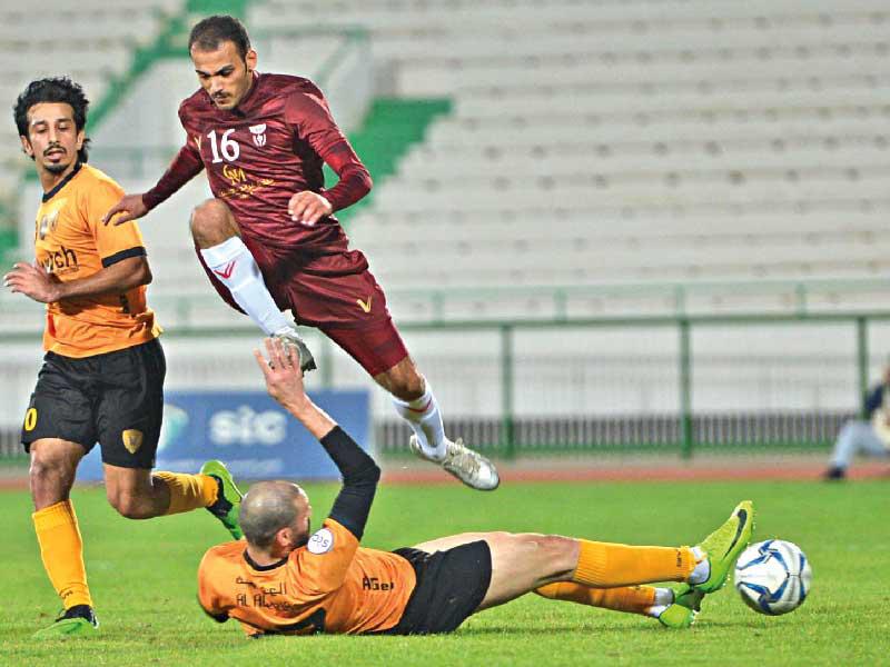مباراة سابقة لنادي القادسية