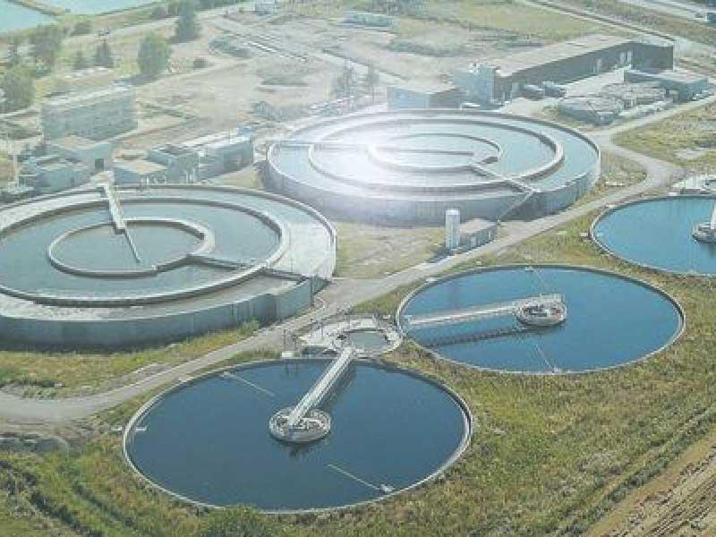 أحد نماذج محطات التنقية