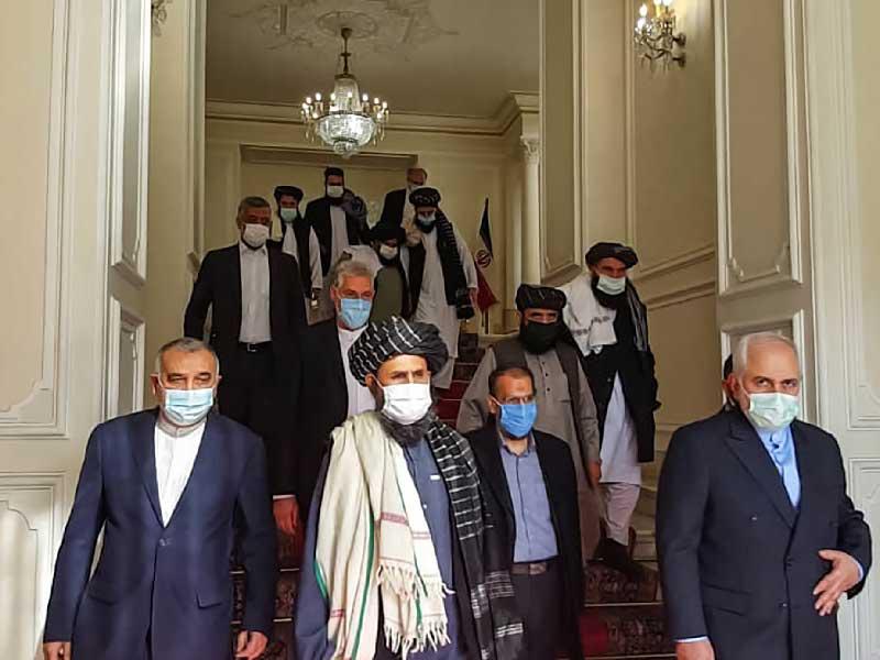 وفد حركة طالبان الأفغانية 