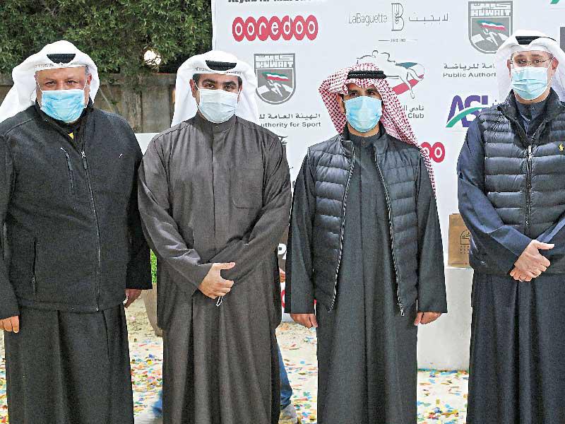 الناصر يتوسط الأيوب والبابطين والخرافي