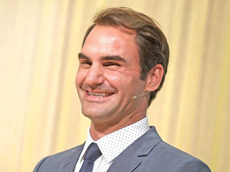 أسطورة التنس السويسري روجيه فيدر