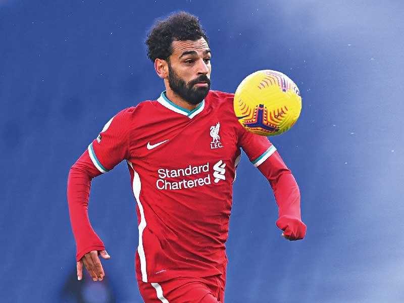 نجم ليفربول الإنجليزي محمد صلاح