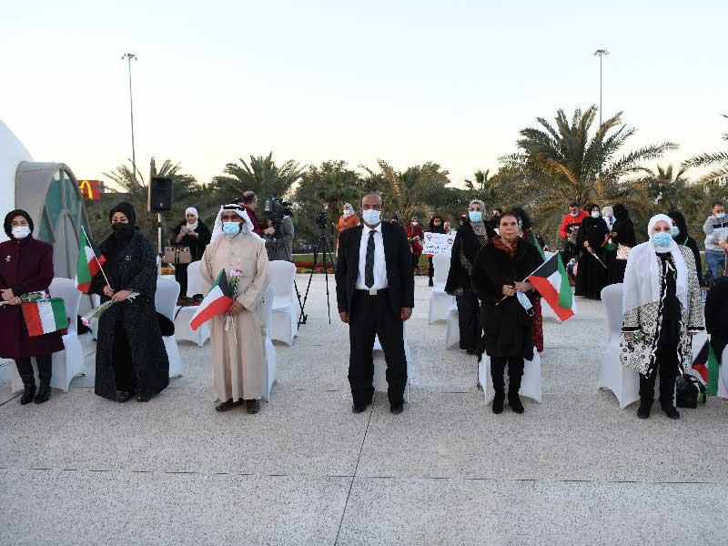 جانب من حضور فعاليات الأسبوع الخليجي للسرطان (تصوير عوض التعمري)