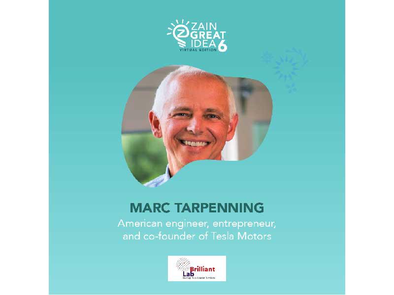 مارك تارپننغ الشريك المؤسس لشركة Tesla لتطوير السيارات الكهربائية