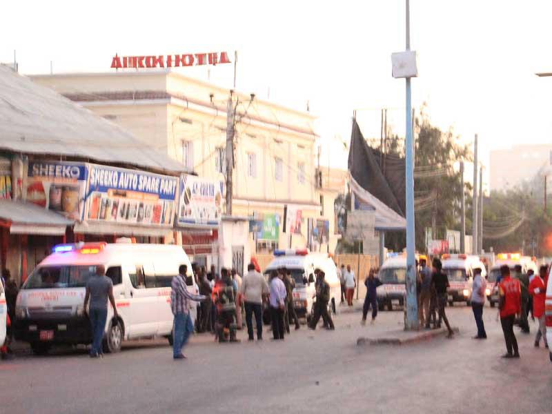 استهداف الرئيس الصومالي بقذائف الهاون