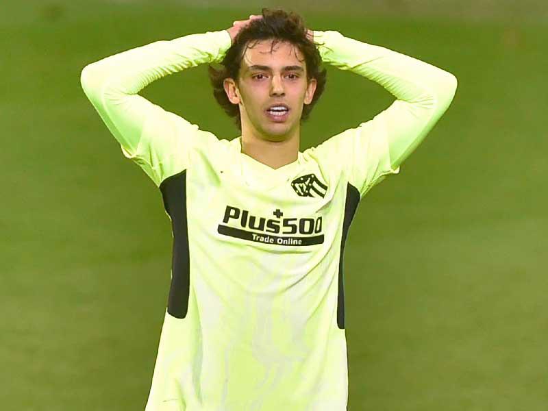  مهاجم أتلتيكو مدريد، البرتغالي جواو فيليكس