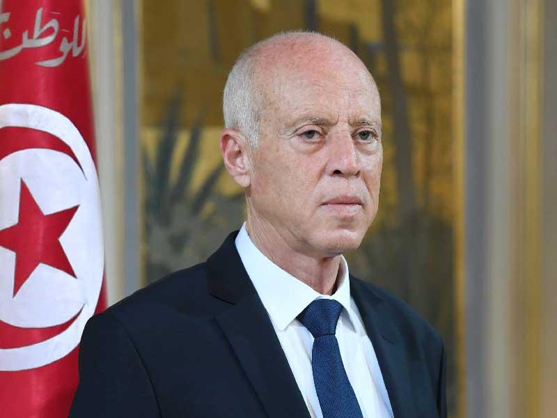 الرئيس التونسي قيس سعيّد