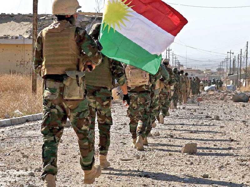 قوات البيشمركة الكردية