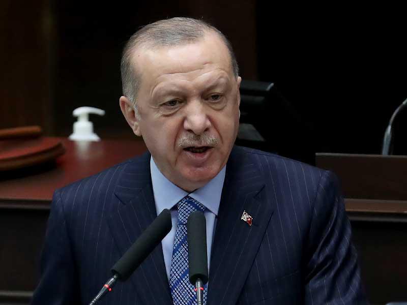 الرئيس التركي رجب طيب إردوغان