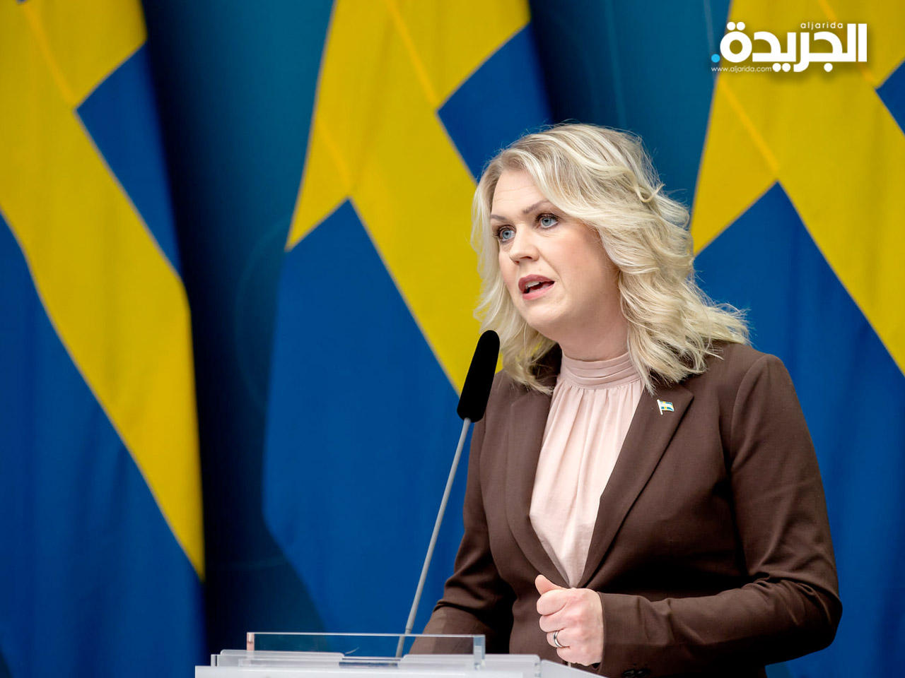 وزيرة الصحة السويدية لينا هالينغرين
