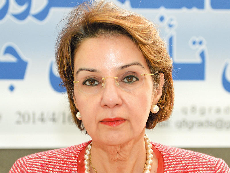 الأمين العام في جمعية الهلال الأحمر مها البرجس