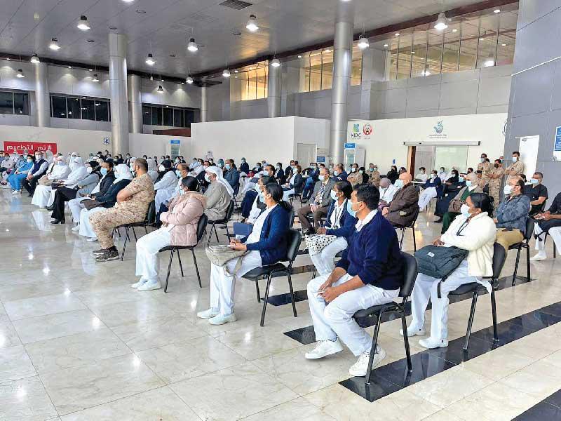 جانب من المتدربين