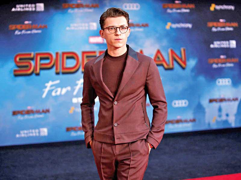 الممثل البريطاني توم هولاند