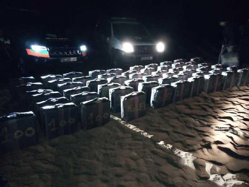 ضبط أطنان من الحشيش