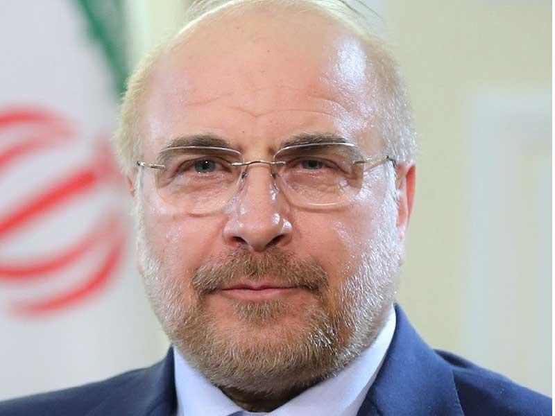 رئيس البرلمان الإيراني محمد باقر قاليباف