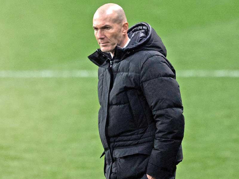 المدير الفني لريال مدريد زين الدين زيدان