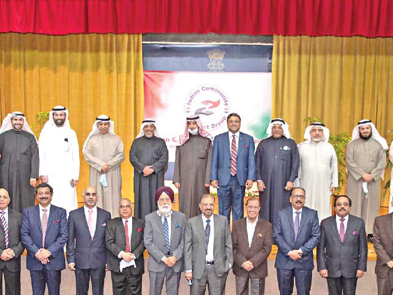 جانب من زيارة  جمعية النجاة الخيرية لسفارة الهند لدى البلاد