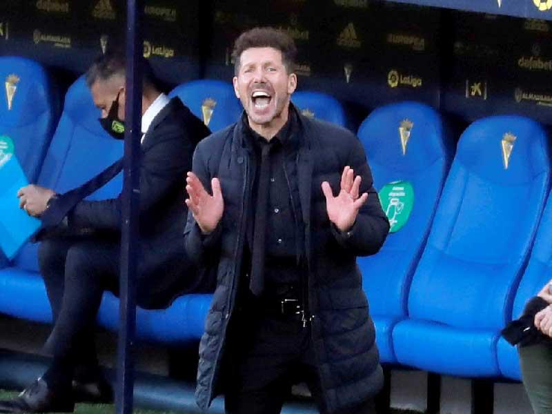 دييغو سيميوني مدرب أتلتيكو مدريد