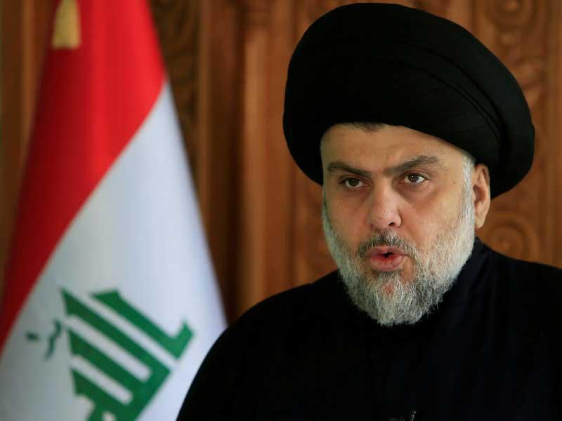 زعيم التيار الصدري مقتدى الصدر 