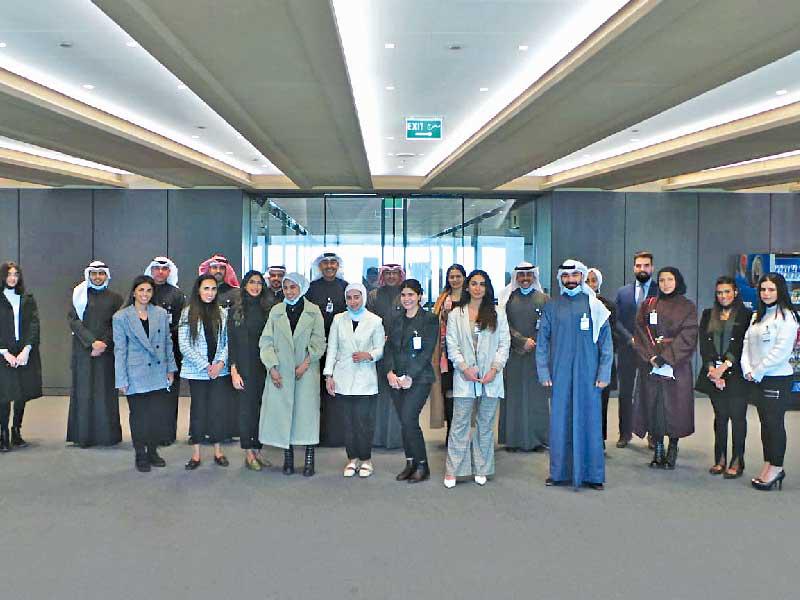 لقطة جماعية للمتدربين