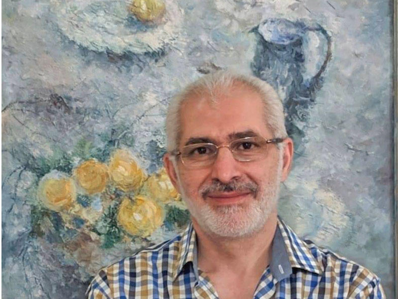 الفنان التشكيلي السوري محمد عيروض