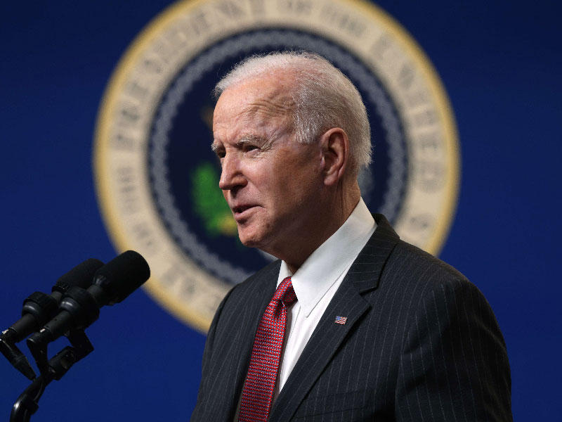 الرئيس الأميركي الجديد جو بايدن 