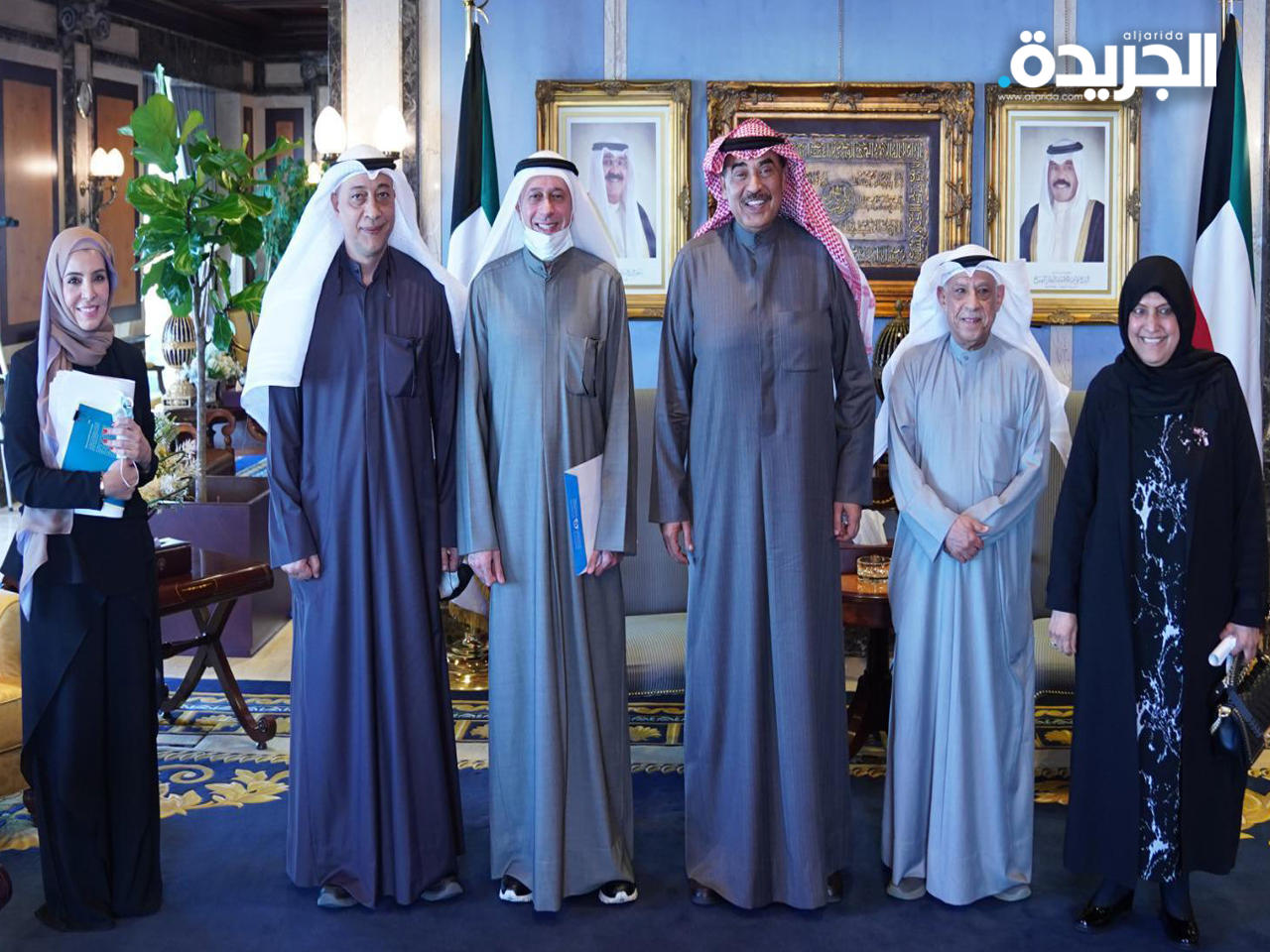 الخالد مع ممثلي الجمعية الكويتية لجودة التعليم