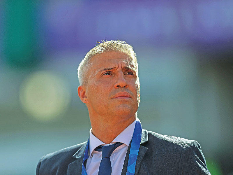 المدرب الجديد لنادي ساو باولو البرازيلي الأرجنتيني هرنان كريسبو 