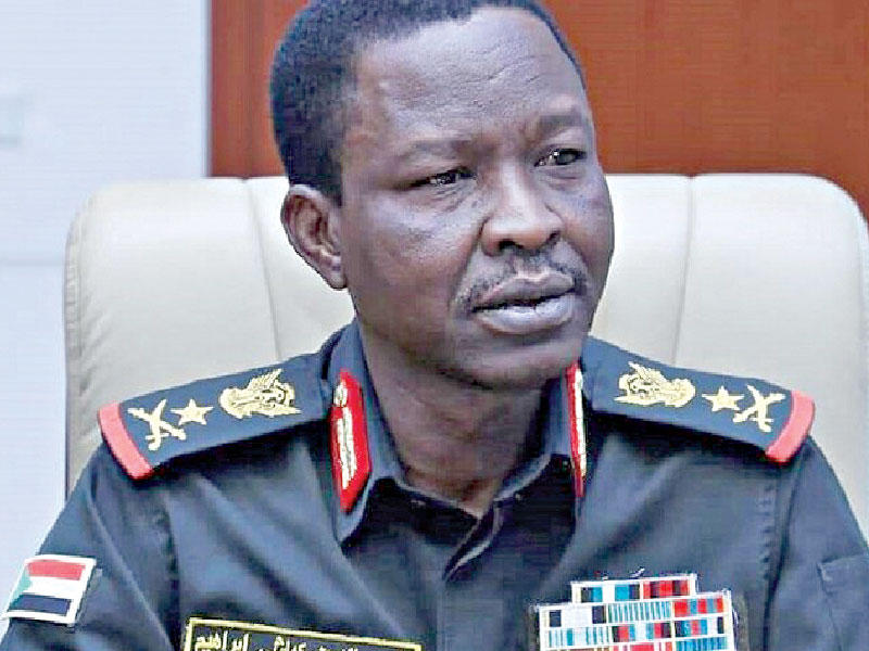 عضو مجلس السيادة الانتقالي بالسودان شمس الدين الكباشي 