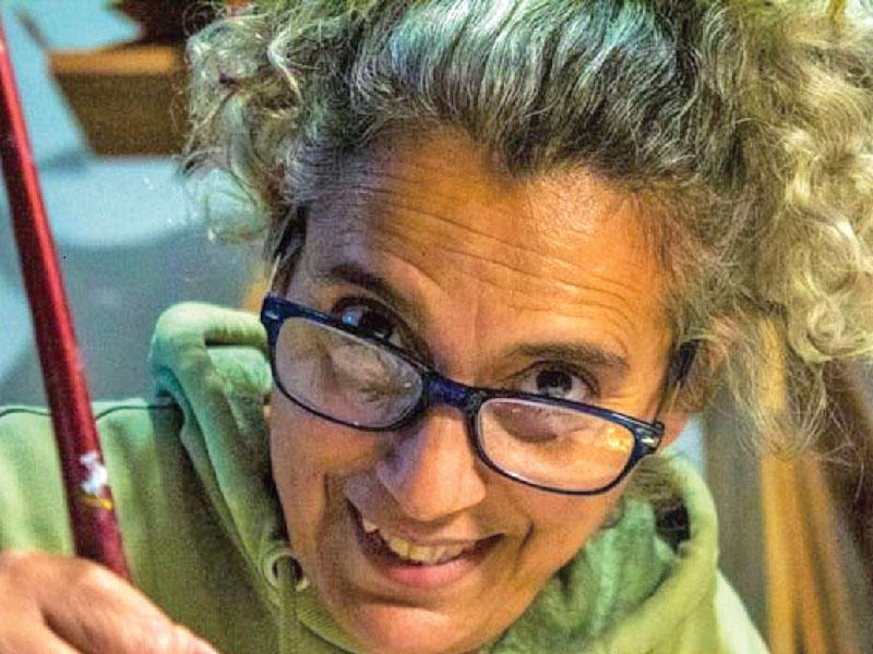 الفنانة التشكيلية رشا سليمان