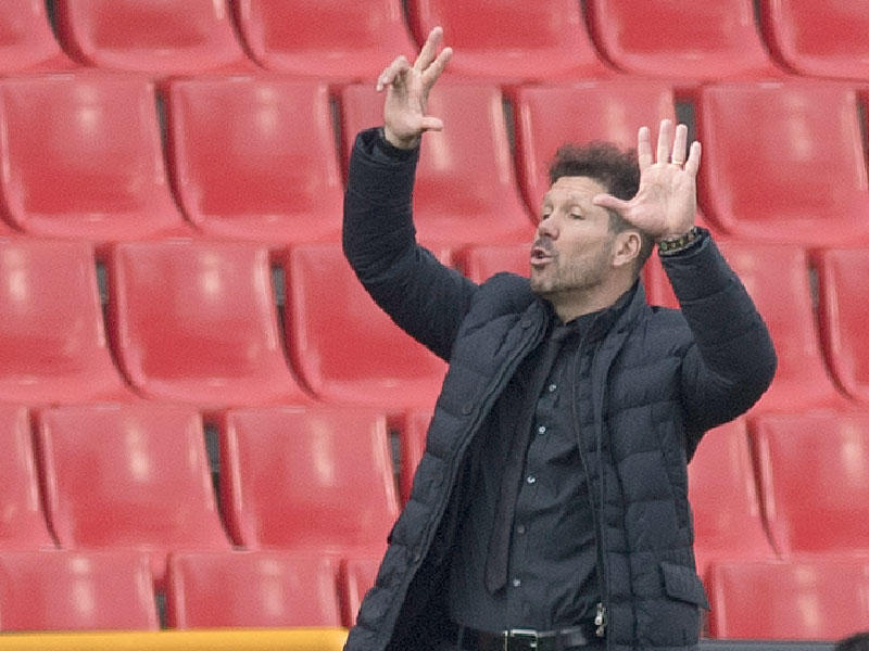 مدرب أتلتيكو مدريد دييغو سيميوني