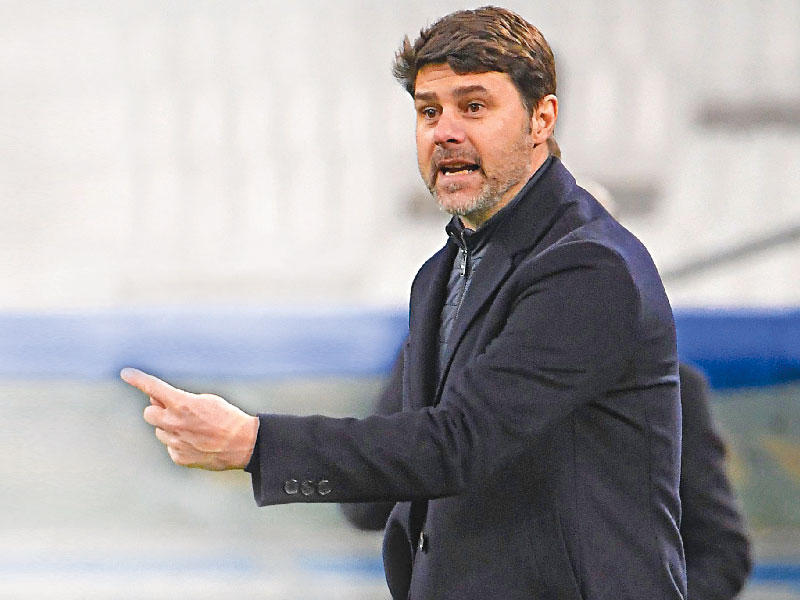 المدير الفني لباريس سان جرمان الفرنسي، ماوريسيو بوكيتينو